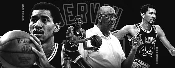 George Gervin through his basketball career, from the original IOWN.ME campaign